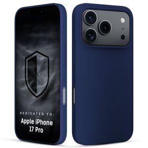 Silikónové puzdro pre Apple iPhone 17 Pro - 3mk HARDY® Mellow Case™ Dark Blue