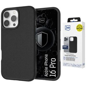 Pancierové puzdro s MagSafe na Apple iPhone 16 Pro - 3mk HARDY® Shockproof MagCase™
