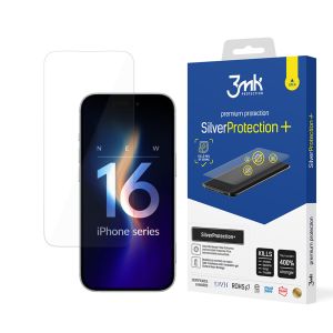 Antinárazová ochranná fólia na Apple iPhone 16 - 3mk SilverProtection+