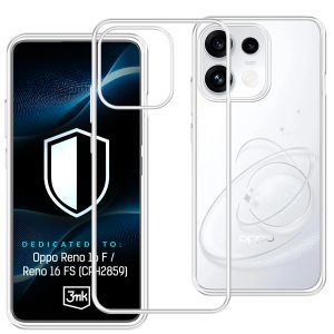 Przezroczyste etui na Oppo Reno 16 F / Reno 16 FS (CPH2859) – 3mk HARDY® Vision Case™