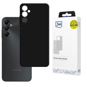 Trendy silikonové puzdro na Samsung Galaxy A05s - 3mk HARDY® Mellow Case™ Black