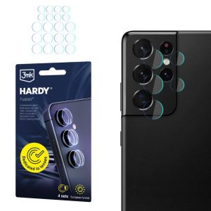 Sklíčko na objektív fotoaparátu pre Samsung Galaxy S21 Ultra 5G - 3mk HARDY® Fusion Lens Protection™