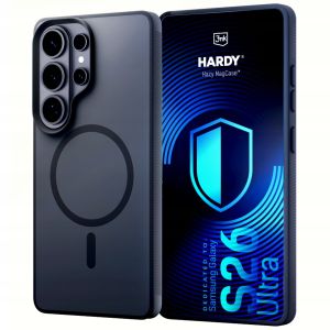 Dymové puzdro s MagSafe pre Samsung Galaxy S26 Ultra – 3mk HARDY® Hazy MagCase™ Black