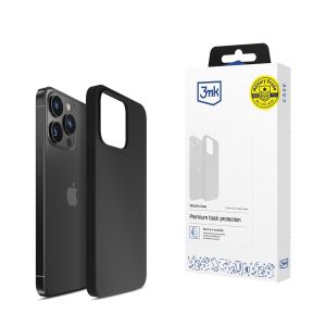 Puzdro na Apple iPhone 15 Pro - 3mk Silicone Case Black