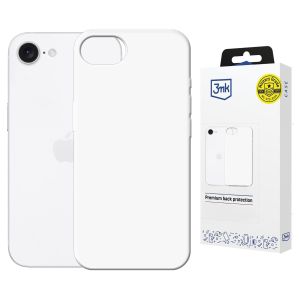 Silikónové puzdro s MagSafe pre Apple iPhone 16E/ iPhone 17E - 3mk HARDY® Mellow MagCase™ White