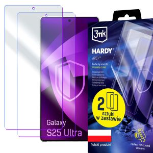 2x Ochranná fólia na Samsung Galaxy S25 Ultra - 3mk HARDY® ARC+