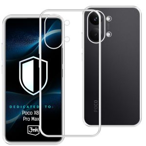 Przezroczyste etui na Poco X8 Pro Max – 3mk HARDY® Vision Case™