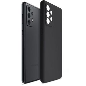 Silikónové puzdro pre Samsung Galaxy A33 5G - 3mk HARDY® Mellow Case™ Black