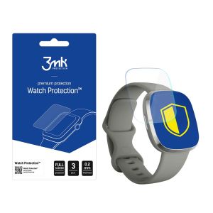 Ochranná fólia na displej smart hodiniek Fitbit Sense - 3mk Watch Protection