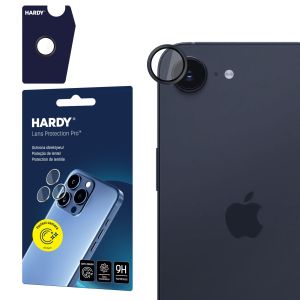 Ochrana objektívu na Apple iPhone 16E/ iPhone 17E - HARDY Lens Protection Pro Black