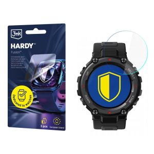 Hybridné sklo na smartwatch Xiaomi Amazfit T-Rex Pro - 3mk HARDY® Fusion Watch Protection™