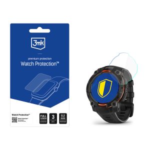 Ochranné sklo na displej smart hodinek Garmin Instinct 3 45mm (Amoled, Solar) - 3mk Watch Protection