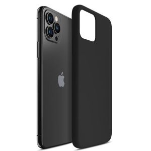 Silikónové puzdro pre Apple iPhone 11 - 3mk HARDY® Mellow Case™ Black