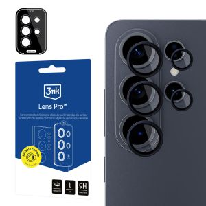 Sú tvrdené sklo na objektív fotoaparátu pre Samsung Galaxy S26 Ultra - 3mk Lens Protection Pro Black
