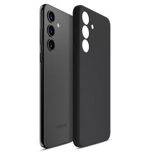 Silikónové puzdro pre Samsung Galaxy A54 5G - 3mk HARDY® Mellow Case™ Black