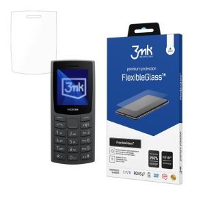 Nerozbitné hybridné sklo na Nokia 105 (2023) - 3mk FlexibleGlass™