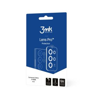 Sú tvrdené sklo na objektív fotoaparátu pre Samsung Galaxy Z Fold 6 - 3mk Lens Protection Pro Black