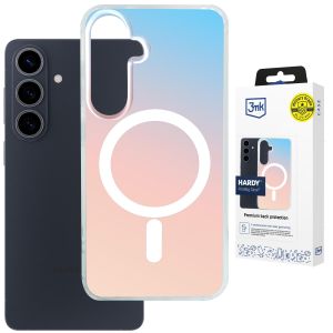 Holografické puzdro s MagSafe pre Samsung Galaxy S26 - 3mk HARDY® PrisMag Case™