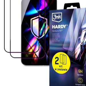 2x Tvrdené sklo pre Apple iPhone 13 Pro Max/14 Plus - 3mk HARDY® Hardura 9H™