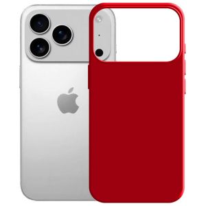 Silikónové puzdro pre Apple iPhone 17 Pro - 3mk HARDY® Mellow Case™ Red