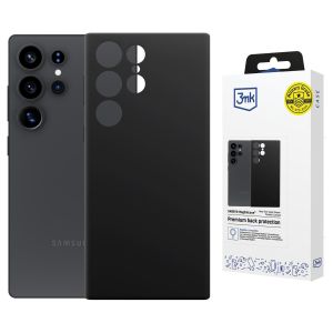 Luxusný obal na Samsung Galaxy S24 Ultra - 3mk HARDY MagSilicone Black