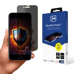 Fólia na súkromie pre Apple iPhone SE 2020 - 3mk Silky Matt Privacy