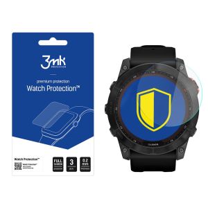Ochranné sklo na displej smart hodinek Garmin Fenix 7X 51mm - 3mk Watch Protection