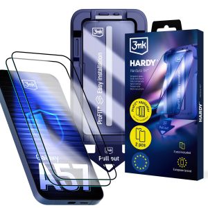 2x Tvrdené sklo s aplikátorom pre Samsung Galaxy A37/ Galaxy A57 - 3mk HARDY® Hardura 9H™
