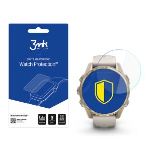 Ochranné sklo na displej smart hodinek Garmin Fenix 8 Amoled 43mm - 3mk Watch Protection