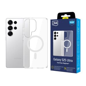Pancierne etui s MagSafe na Samsung Galaxy S25 Ultra - 3mk EverClear MagCase