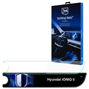 Matná ochranná fólia na displej navigácie pre Hyundai IONIQ 5 2024- – 3mk TechWrap Matte™ Center Display
