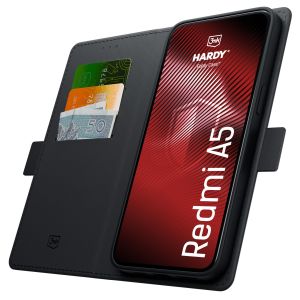 Etui s klapkou na Redmi A5 4G - 3mk HARDY® Foldy Case™