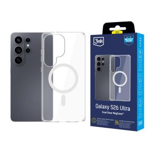 Pancierne etui s MagSafe na Samsung Galaxy S26 Ultra - 3mk EverClear MagCase