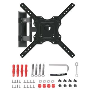 Nástenný držiak na televízor 32–70 palcov 3mk HARDY® Xplore 35™ - nastaviteľný, otočný, VESA, do 35 kg