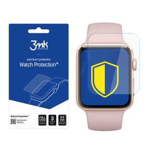 Ochranná fólia na displej smart hodiniek Apple Watch 3 38mm - 3mk Watch Protection