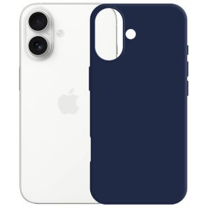 Silikónové puzdro pre Apple iPhone 17 - 3mk HARDY® Mellow Case™ Dark Blue