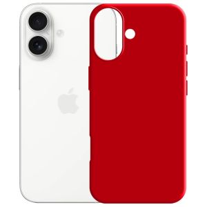 Silikónové puzdro pre Apple iPhone 17 - 3mk HARDY® Mellow Case™ Red