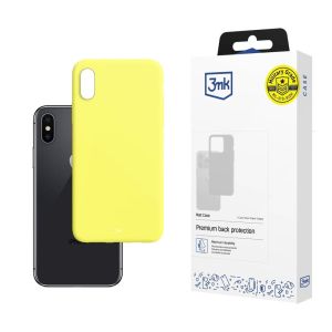 Puzdro na Apple iPhone X/XS - 3mk Matt Case Lime
