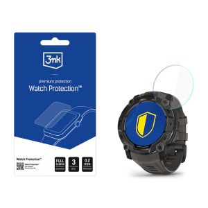 Ochranné sklo na displej smart hodinek Garmin Instinct 3 50mm (Amoled, Solar) - 3mk Watch Protection