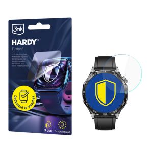 Hybrid glass for smartwatch Huawei Watch GT 5 Active 46mm - 3mk HARDY® Fusion Watch Protection™