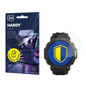 Hybidné sklo na smartwatch Amazfit T-Rex 3 Pro 48mm - 3mk HARDY® Fusion Watch Protection™