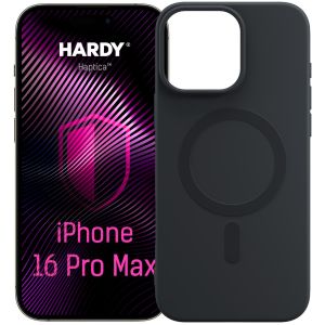 Elastické puzdro s MagSafe na Apple iPhone 16 Pro Max - 3mk HARDY® Haptica MagCase™