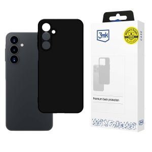 Silikónové puzdro pre Samsung Galaxy A15 5G - 3mk HARDY® Mellow Case™ Black