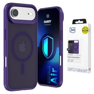 Dymové puzdro s MagSafe pre Apple iPhone Air – 3mk HARDY® Hazy MagCase™ Purple