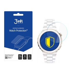 Ochranné sklo na displej smart hodinek Huawei Watch GT 3 Pro Elegant 43mm - 3mk Watch Protection