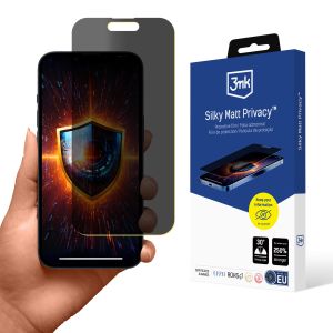 Fólia na súkromie pre Apple iPhone 15 - 3mk Silky Matt Privacy