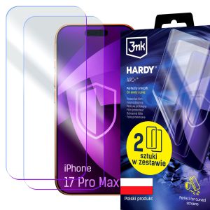2x Ochranná fólia na Apple iPhone 17 Pro Max - 3mk HARDY® ARC+