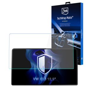 Matná ochranná fólia na displej navigácie pre VW ID.3 2024- 12,9" – 3mk TechWrap Matte™ Center Display