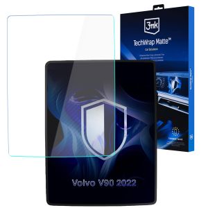 Matná ochranná fólia na displej navigácie pre Volvo V90 2022- – 3mk TechWrap Matte™ Center Display