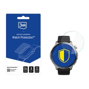 Ochranná fólia na displej smart hodiniek Amazfit Balance 2 - 3mk Watch Protection